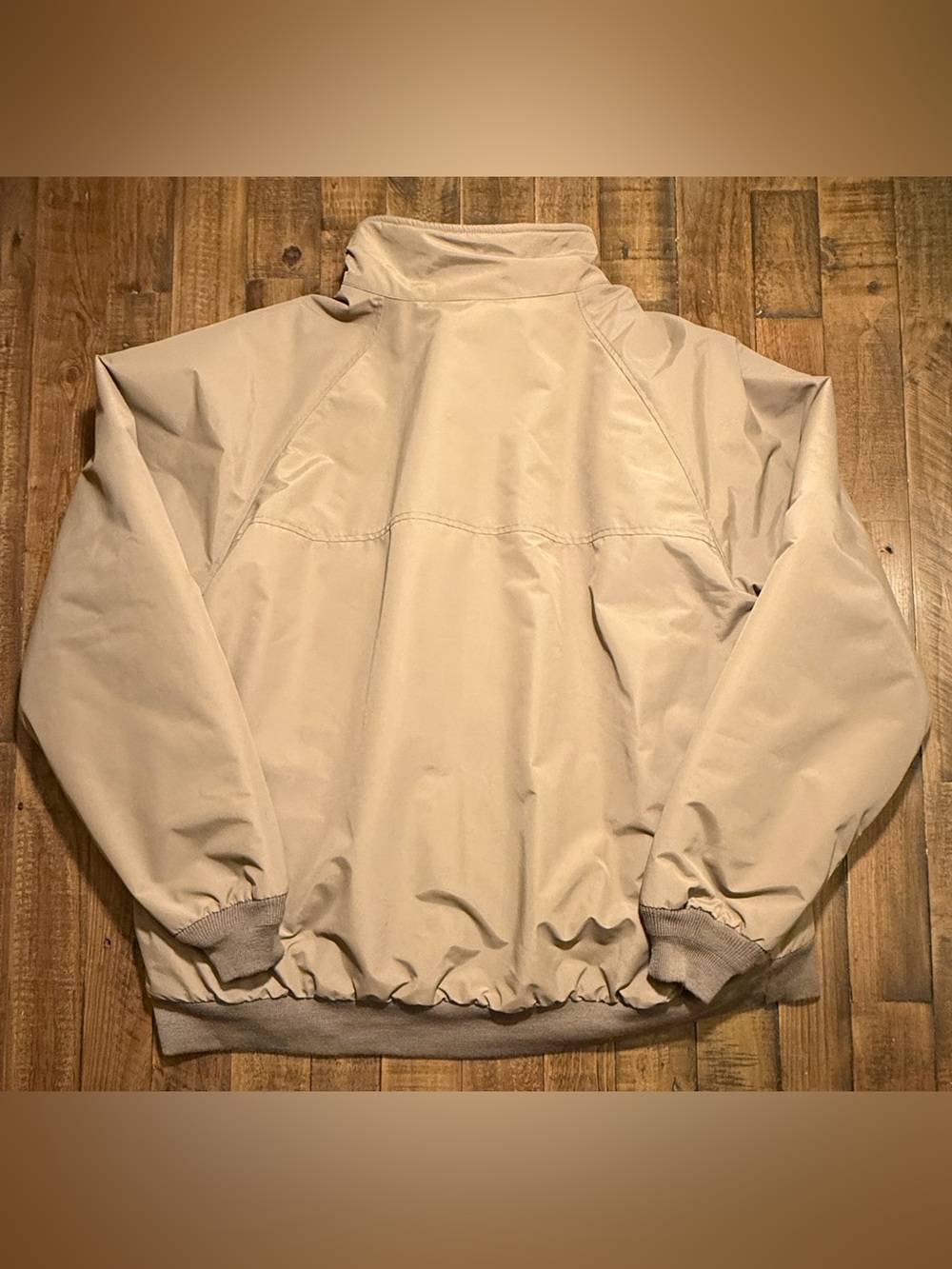 Lands’ End Squall Men’s XXL Tan Insulated Full-Zip Jacket - Picture 2 of 9
